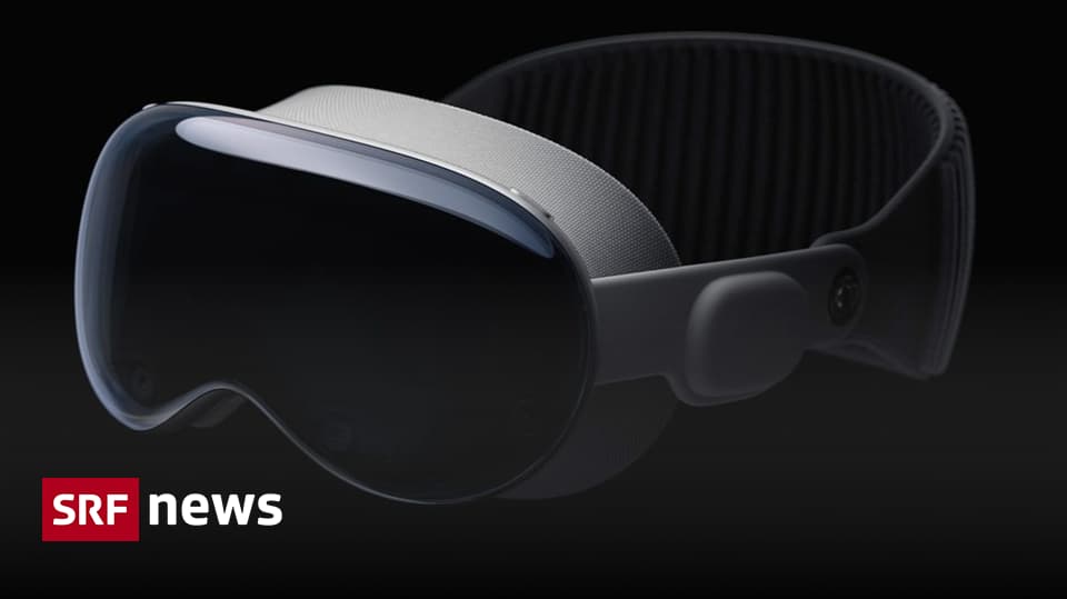 Neues Produkt Apple präsentiert «Mixed Reality»Brille News SRF