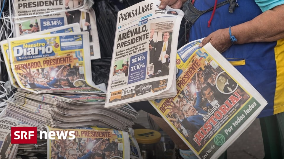 Wahlsieg bestätigt Guatemala Partei des Wahlsiegers ausgebootet