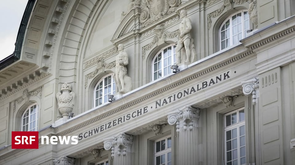 Schweizerische Nationalbank Nationalbank erzielt einen Gewinn von rund 21 Milliarden News SRF