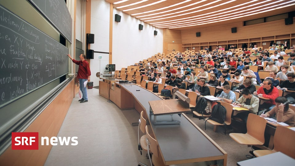 Schweiz Immer mehr Frauen studieren an der ETH News SRF