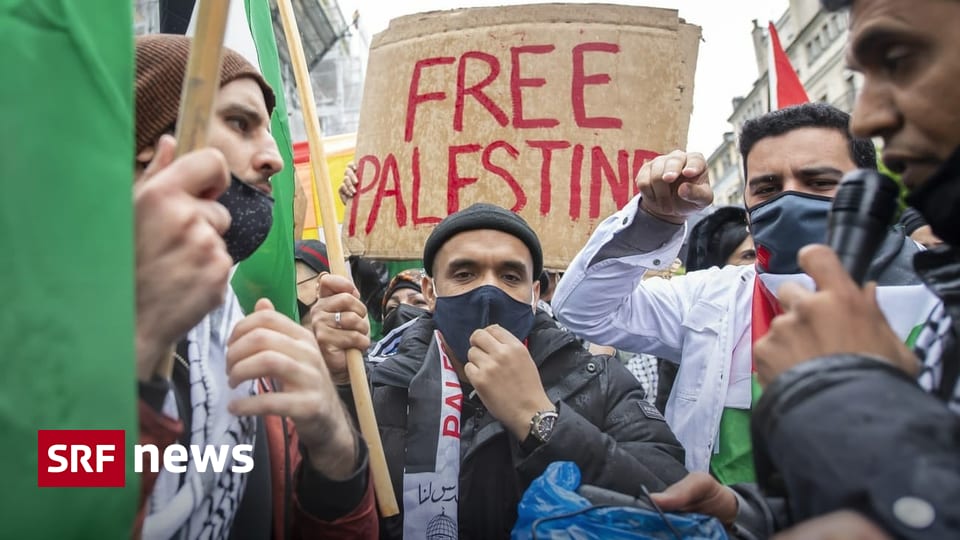 Gewaltspirale im Nahen Osten - Solidaritätskundgebungen für Palästina