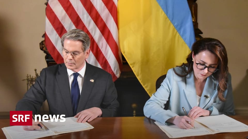 Rohstoffabkommen Ukraine-USA: Was der Deal für Kiew bedeutet