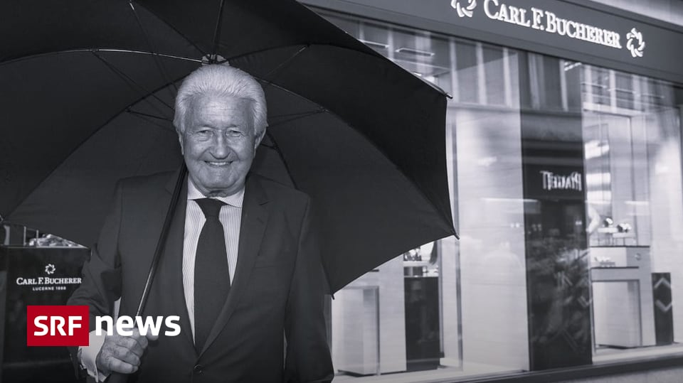 Luzerner Uhrenpatron Jorg Bucherer ist im Alter von 87 Jahren verstorben News SRF