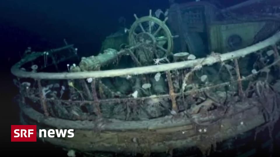 Spectacular find researchers discover 100yearold shipwreck