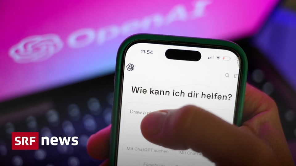 Pro Juventute-Studie: Jeder 10. Jugendliche sucht bei Sorgen Hilfe bei ChatGPT