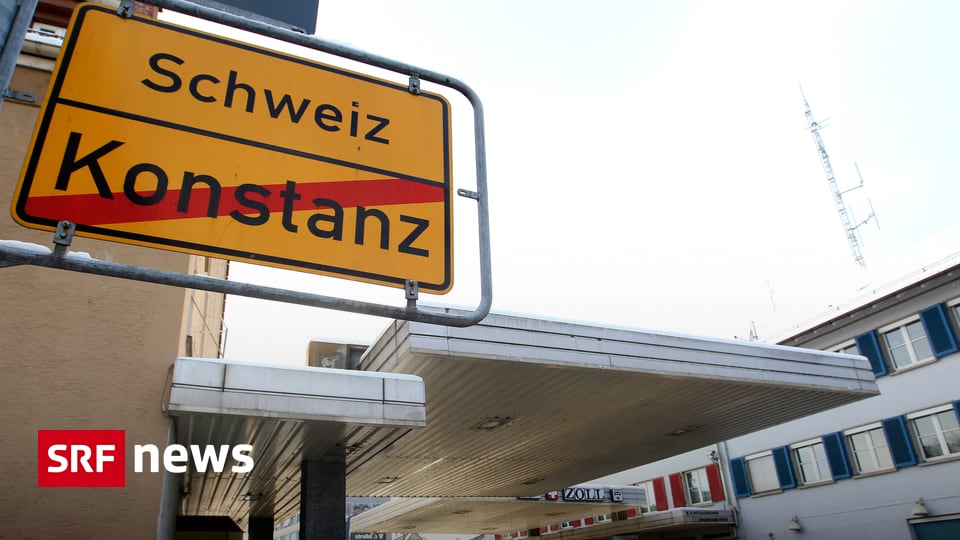 Schweiz Illegal von der Schweiz nach Deutschland News SRF