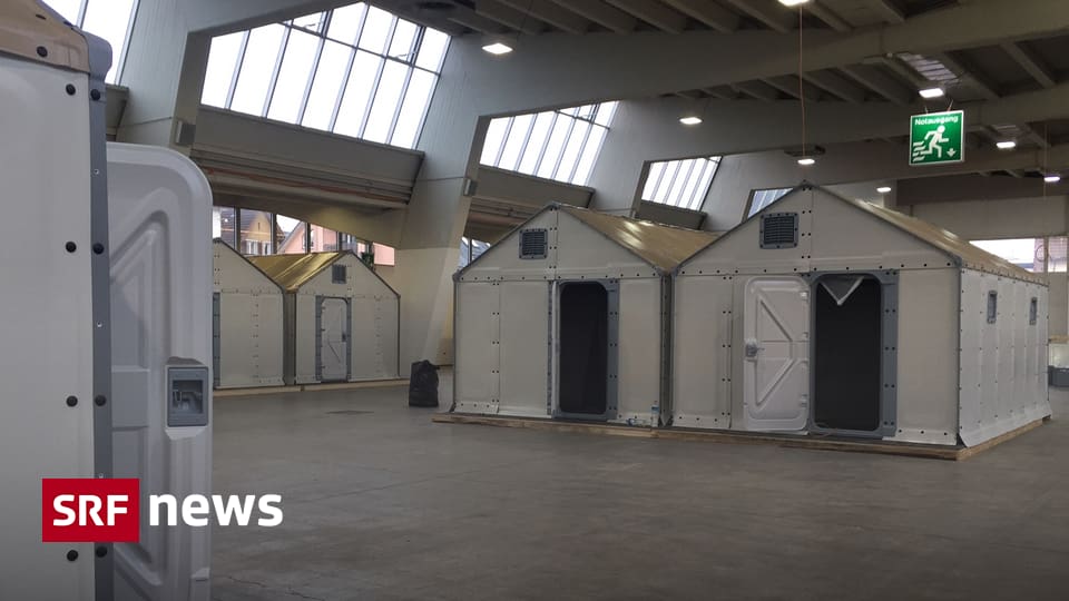 Zürich Schaffhausen Brandgefährliche «Better Shelter» Die AOZ ist