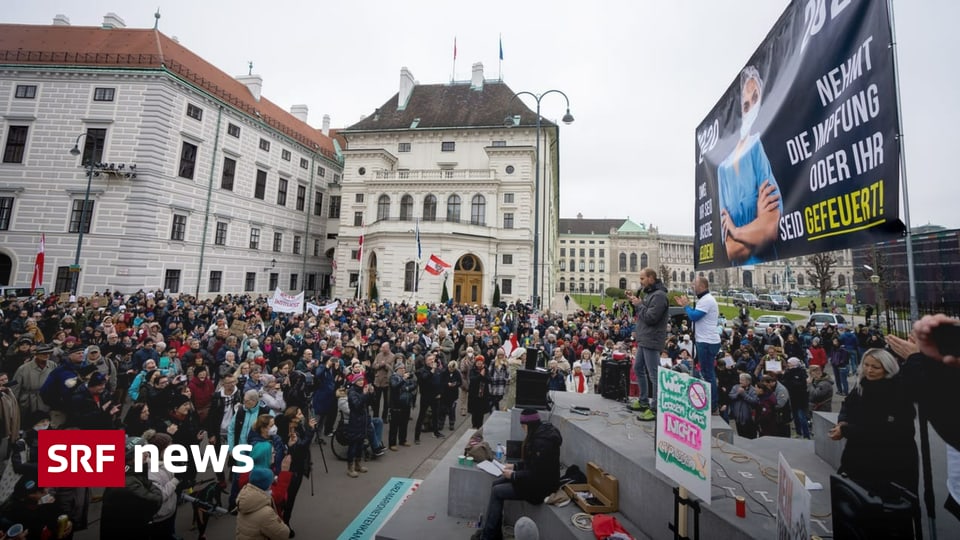 Fourth wave – Austria’s unvaccinated people are in the lockdown: these rules apply from Monday – News