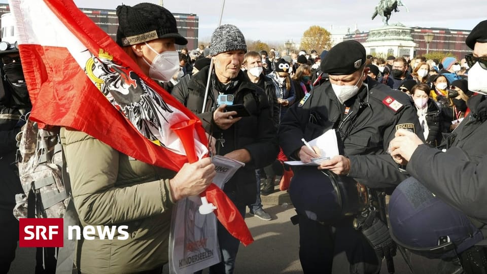 Anti-government protest – 35,000 people march through Vienna – News