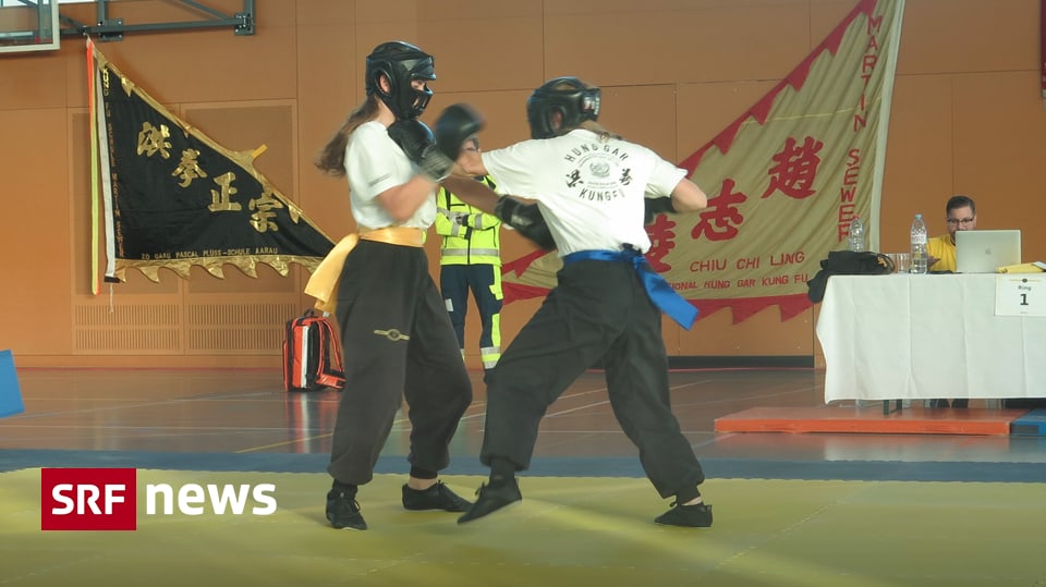 Bester Kung Fu Kämpfer Der Welt Schweizer Meisterschaften - Beste Kung-Fu-Kämpfer in Aarau zu Gast