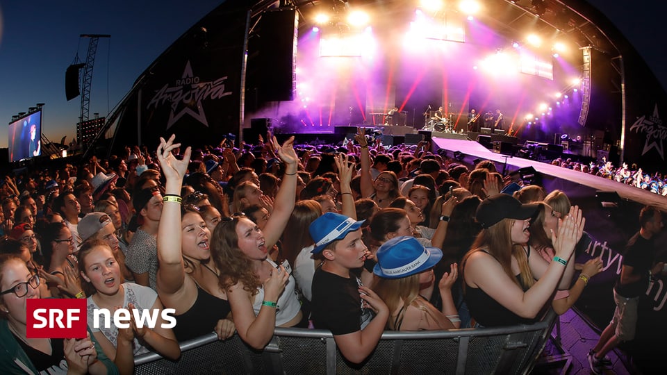 Schweizer FestivalSaison Argovia Fäscht mit 50'000 Besucherinnen und