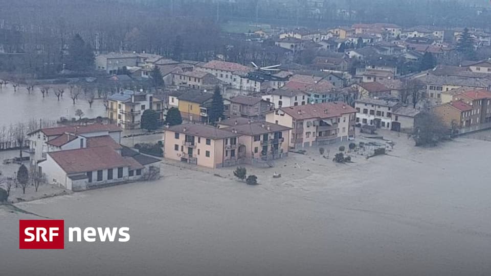 Hochwasser in Italien - Evakuierungen nach Überschwemmungen in der ...