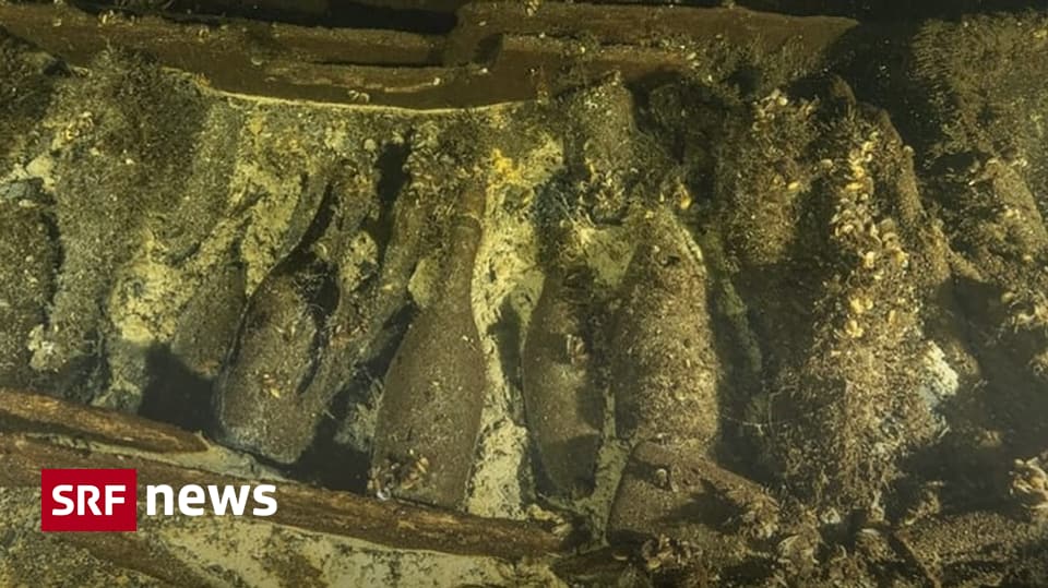 Baltic Sea Shipwrecked Treasure: Discovery of Champagne and Mineral Water – News