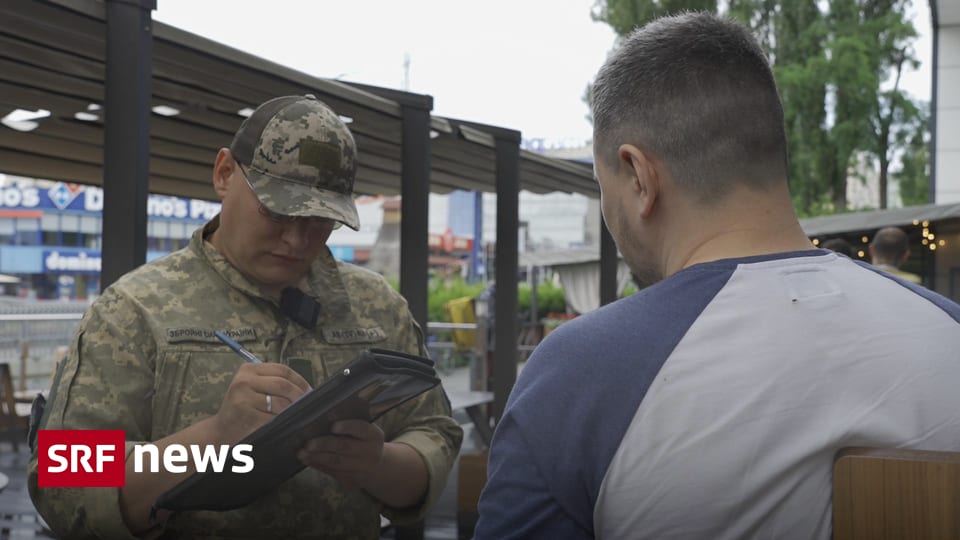 Mobilisierungswelle Die Ukrainer müssen kämpfen, aber viele wollen nicht News SRF