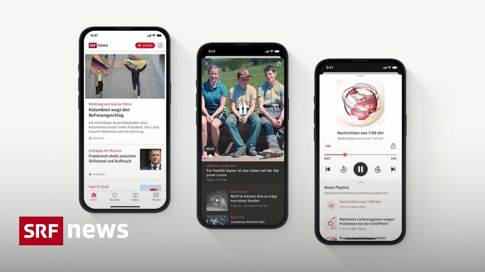 In eigener Sache - SRF News App – jetzt noch vielseitiger und ...