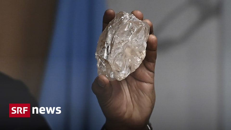 Botswana: zweitgrsster Diamant der Welt gefunden - News - SRF