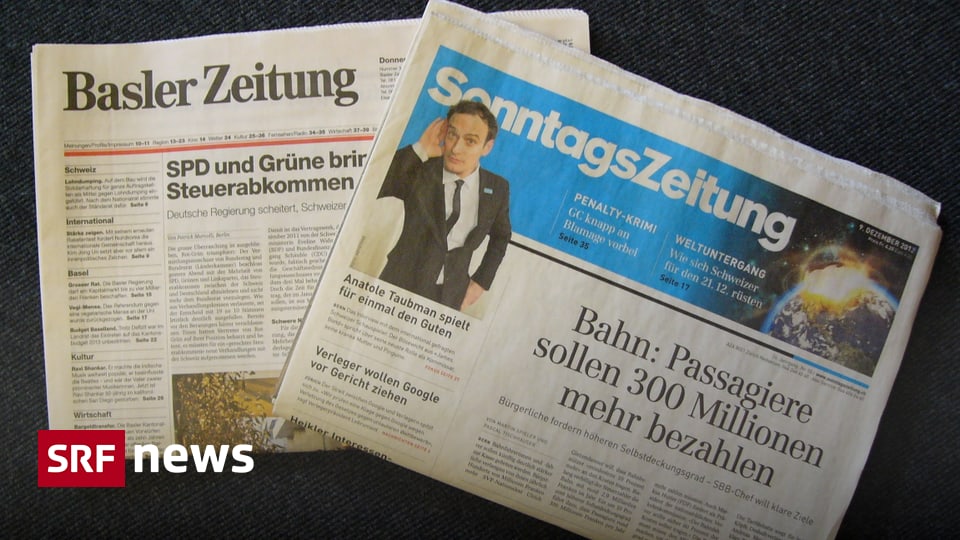 Basel Baselland Die Basler Zeitung am Sonntag verschwindet News SRF