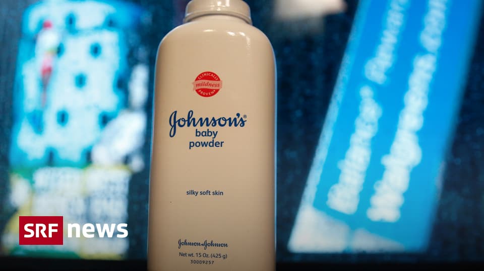 Junction Bedøvelsesmiddel Vælge Johnson & Johnson verurteilt - Asbest in Babypuder? - News - SRF