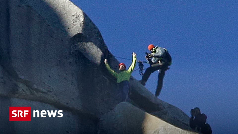 Panorama Schwierigste Kletterroute bezwungen News SRF