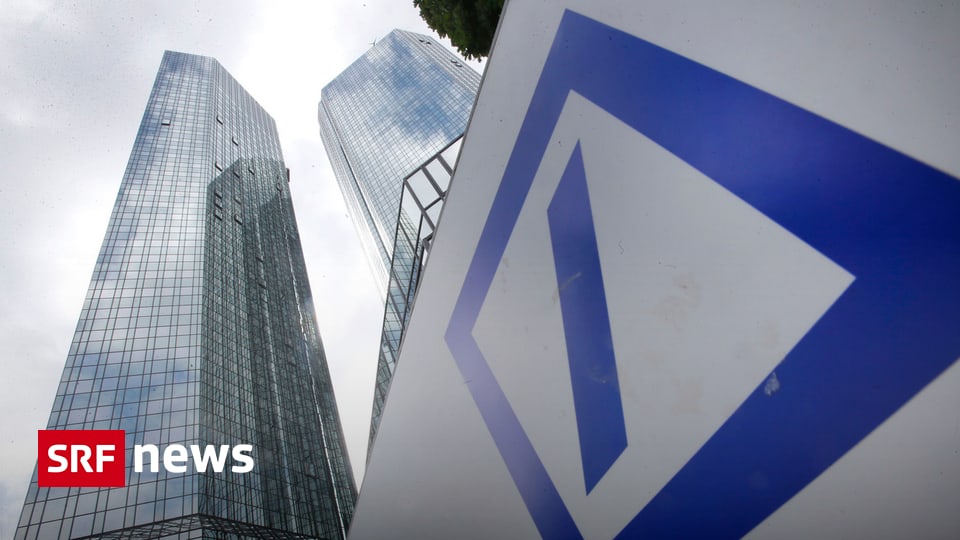 Wirtschaft Fahnder Durchsuchen Deutsche Bank News Srf