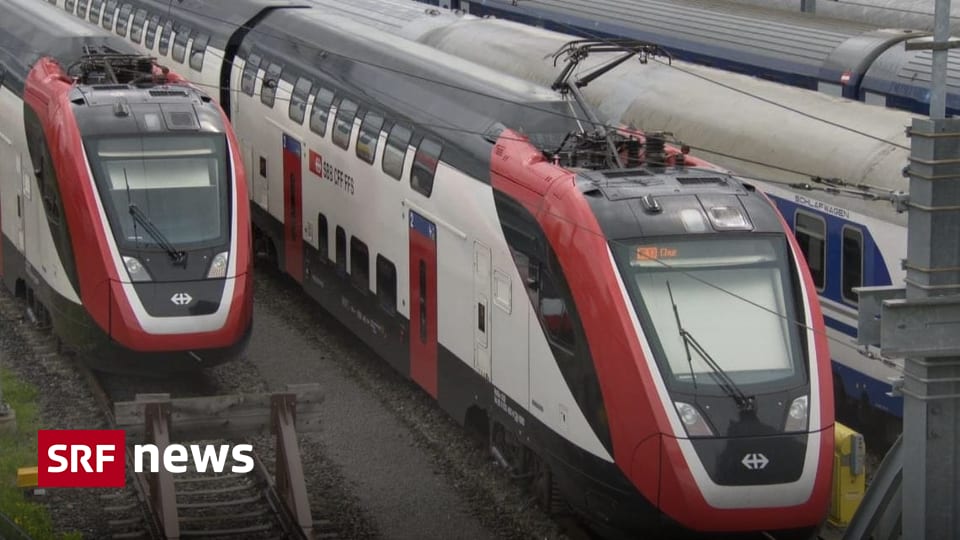 Neue SBB«Dosto»Züge Pannenzug von Bombardier Insider packen aus