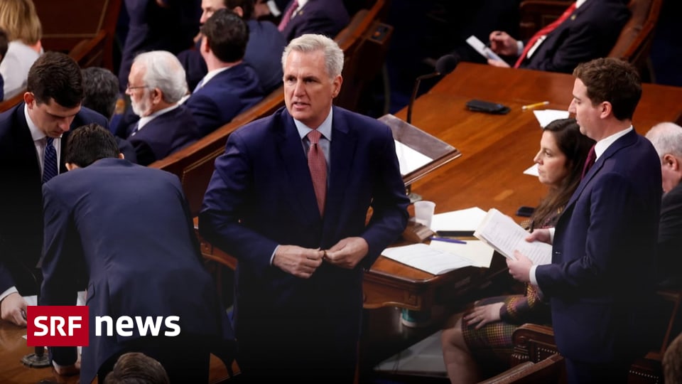 Wahl des Parlamentspräsidenten Im USRepräsentantenhaus droht ein