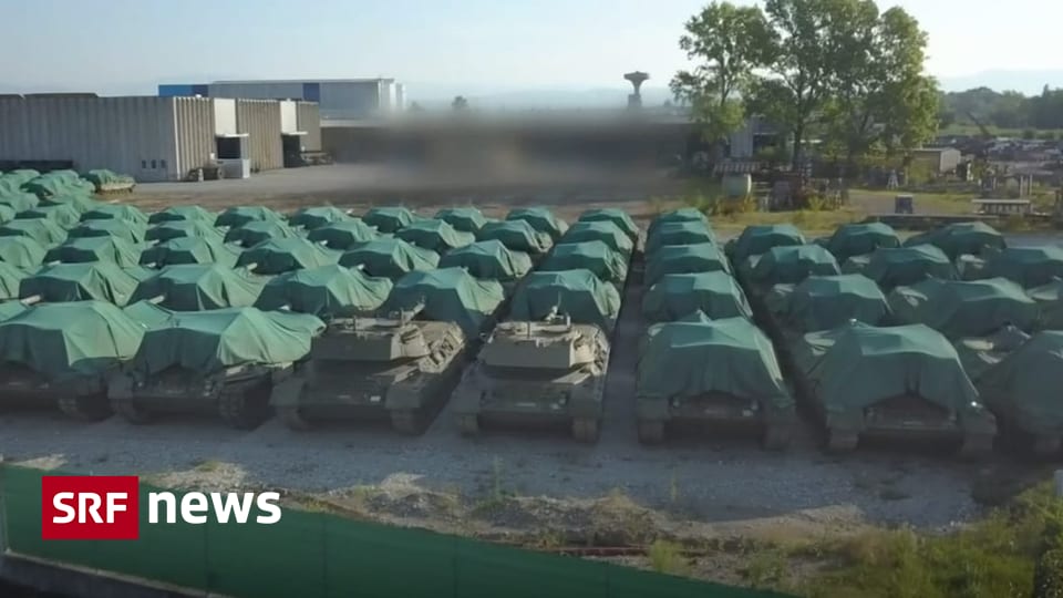 Nach Panzer-Affäre - Ruag will Leopard-1-Panzer erneut nach Deutschland verkaufen