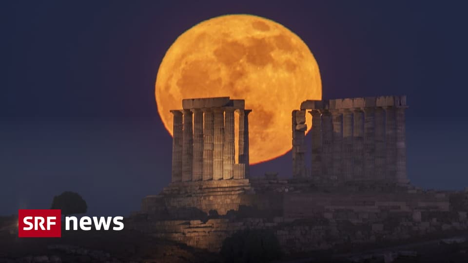Pictures of the week – The Venus moon in front of the Temple of Poseidon – and more wonderful pictures – News