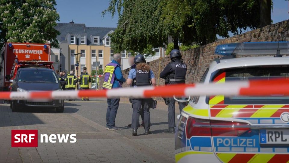 Grösserer Polizeieinsatz: Geiselnahme in Bank in Sinzig - News - SRF