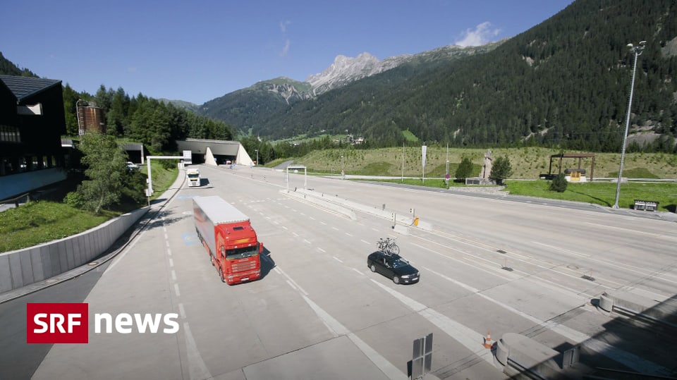 San Bernardino Tunnel Sperrung 2024