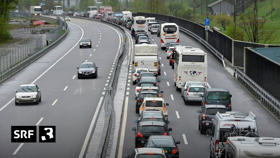 Aktuell - Rückblick Sommerferien: Die Stauzahlen vom Gotthard - Radio SRF 3 - SRF