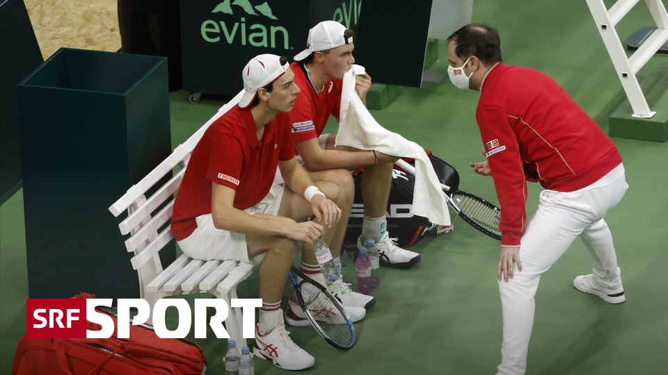 Anfang Februar in Trier Schweizer DavisCupTeam in der Qualifikation