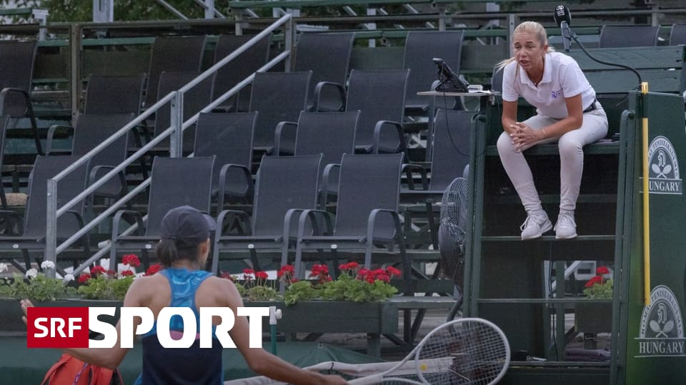 Scandal on WTA tour – due to gross unsportsmanlike behaviour: Zhang breaks up match in tears – Sport