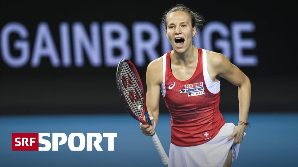 Two individual victories are enough – Bencic and Golubic take Switzerland to the final – game