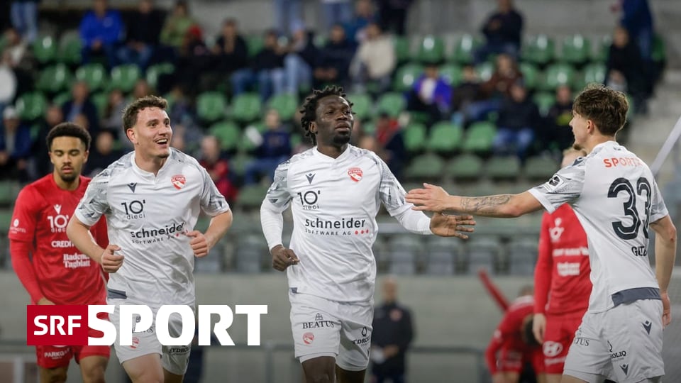 Challenge League, Round 33 – Sion and Thun close together – Baden has to step back again – Sport