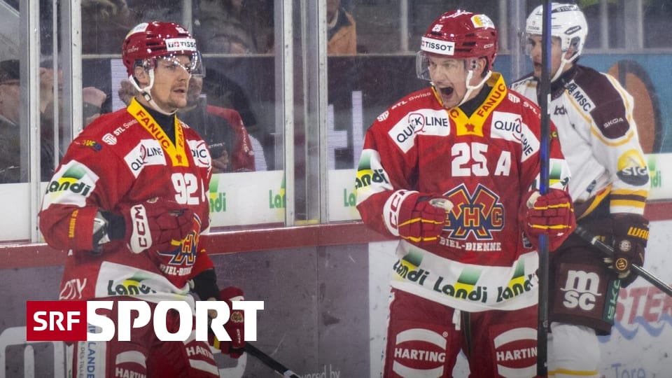 National-League-am-Sonntag-Bieler-Gala-gegen-Genf-Servette-Lugano-ringt-Kloten-nieder