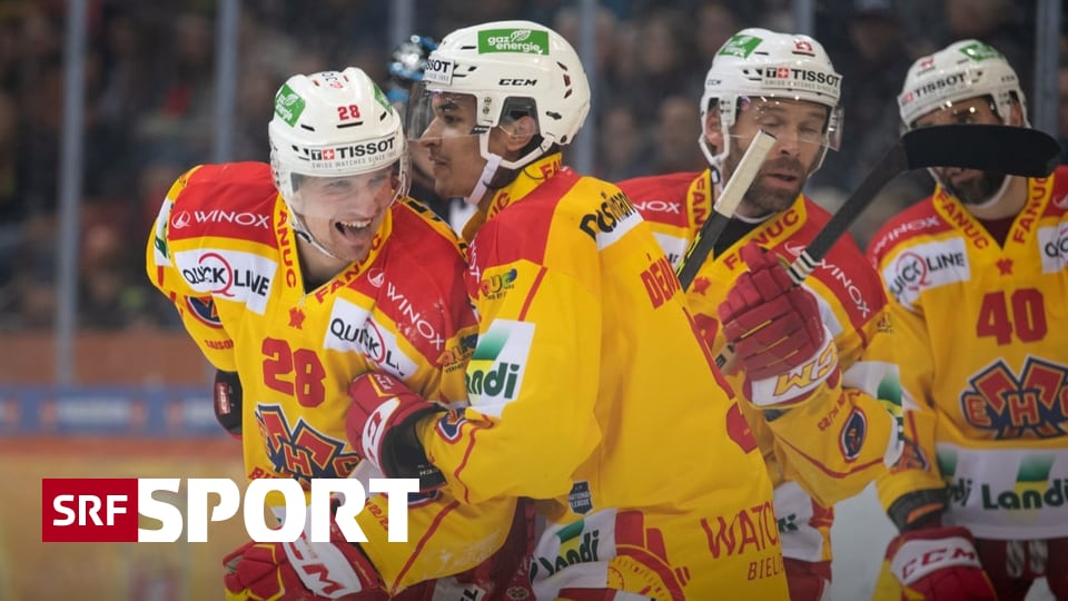 National League: Playoffs - Biel, Zug und Genf-Servette lösen Halbfinal-Tickets