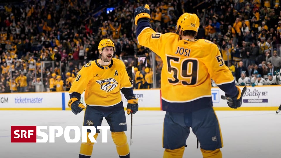 NHL in der Nacht auf Mittwoch - Vom 1:5 zum 7:5: Josis Nashville mit ...