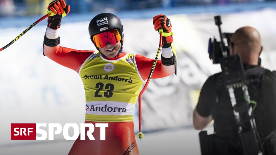 The first Swiss gold medal in the first race – Hiltbrand competes for the World Junior Downhill Championship title – Sports
