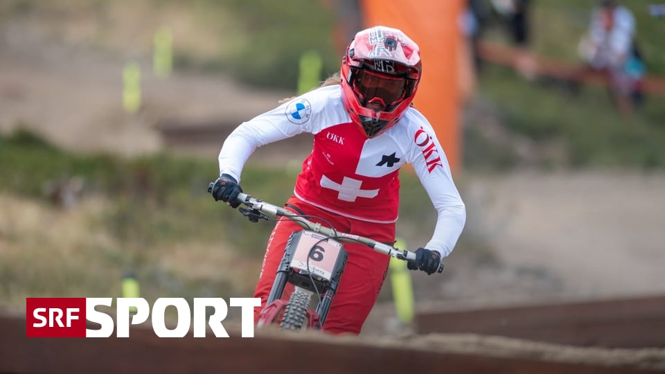 Downhill-Europameisterin-Baumann-mit-Schl-sselbeinbruch