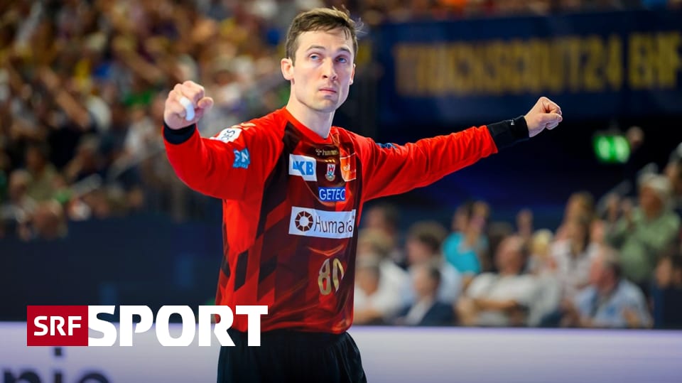 Schweizer HandballGoalie top Portner holt mit Magdeburg die