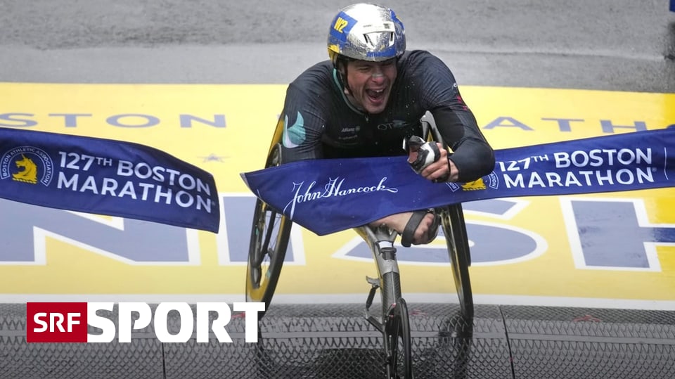Rollstuhlathlet-Marcel-Hug-triumphiert-beim-Boston-Marathon