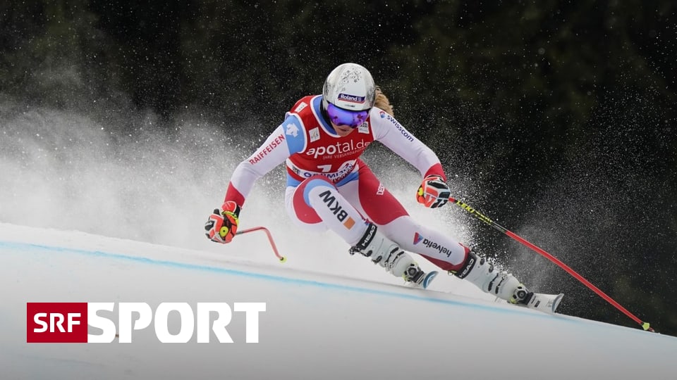 2. Training in Garmisch – Corinne Suter erneut die schnellste Schweizerin – Sport