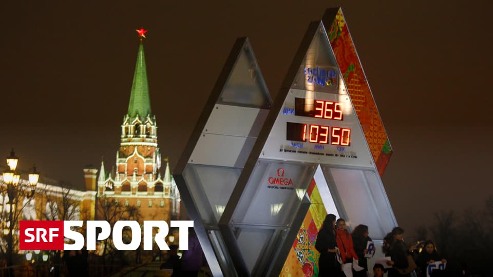Olympische Spiele Russland startet Countdown für Olympia 2014 Sport