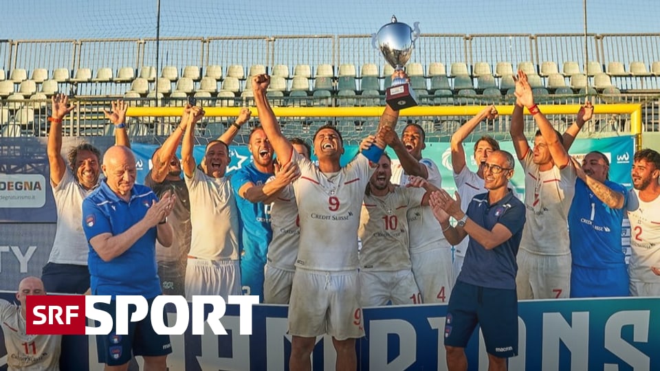 Euro Beach Soccer League Schweizer BeachsoccerNati holt europäische