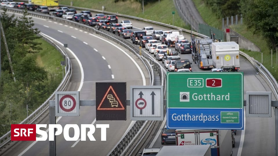 Tessiner Stehen Im Stau Gotthard Tunnel Gesperrt Zug Lugano Verschoben Sport Srf
