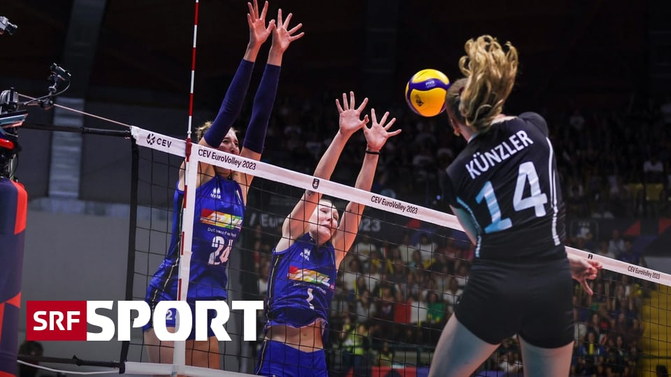 Campionato europeo di pallavolo femminile le donne svizzere perdono