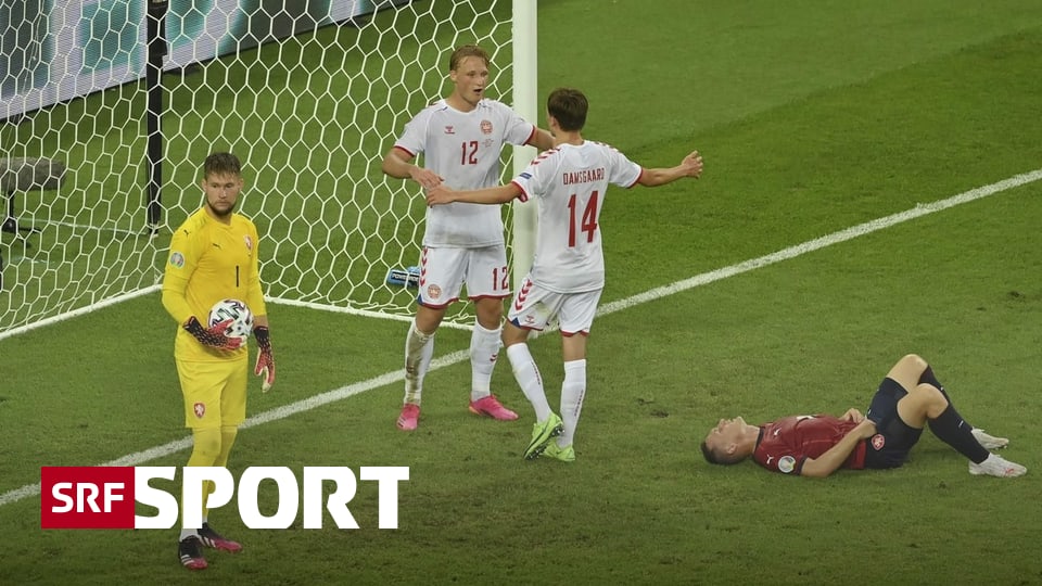 Knapper 2:1-Sieg - Dänemark bodigt Tschechien in attraktivem Viertelfinal-Duell - Sport - SRF