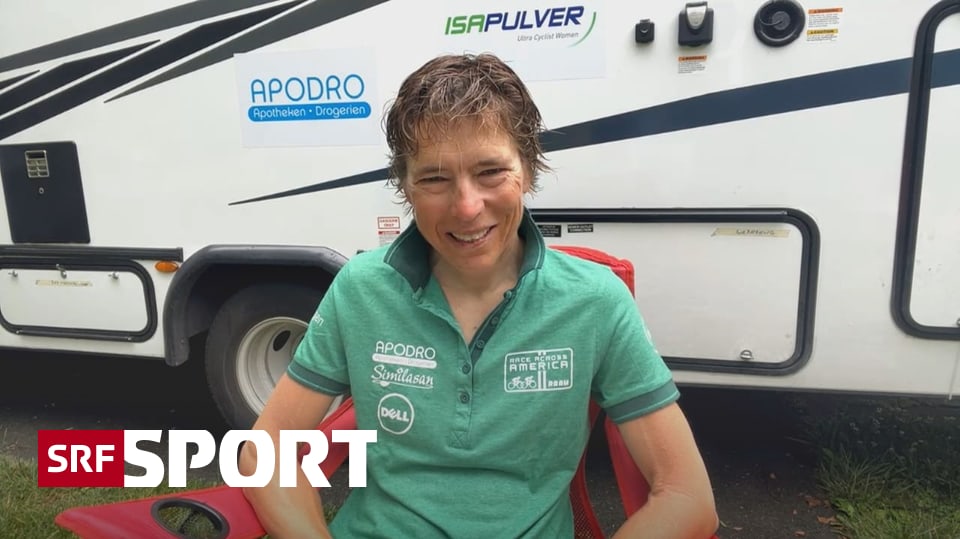 Siegerin Race Across America Pulvers Triumph Auf dem Highway war die