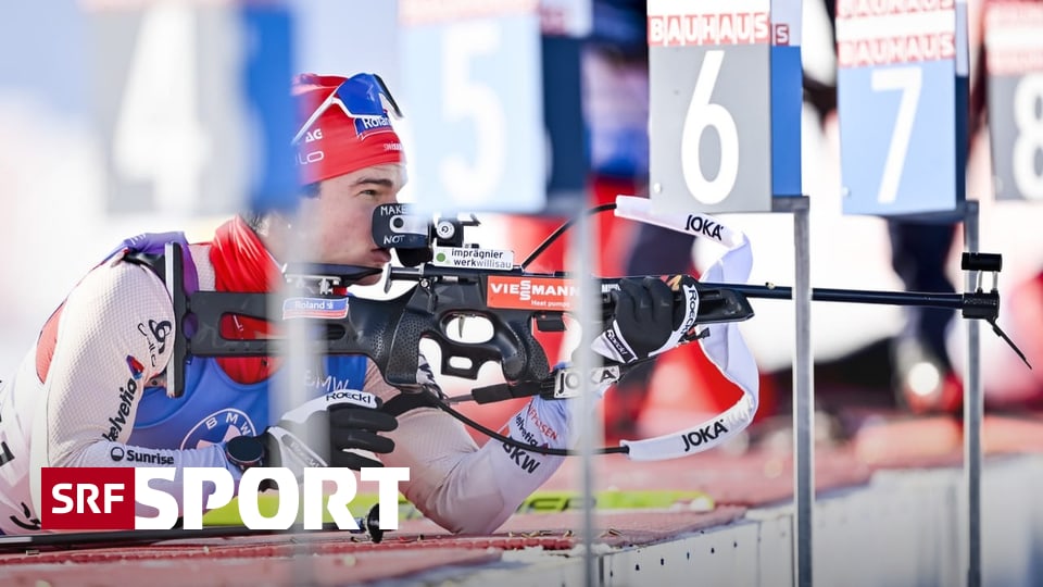 Biathlon in Lenzerheide – Hartwig narrowly misses the top ten in the sprint race – Sport